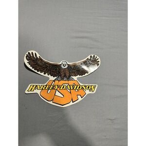 VTG Harley Davidson Eagle Bar & Shield Decal Sticker New 91/2" X 7"